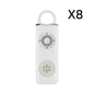 Personal Safety Alarm Keychain for Women – Loud Siren with SOS LED Light