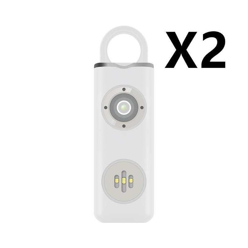 Personal Safety Alarm Keychain for Women – Loud Siren with SOS LED Light