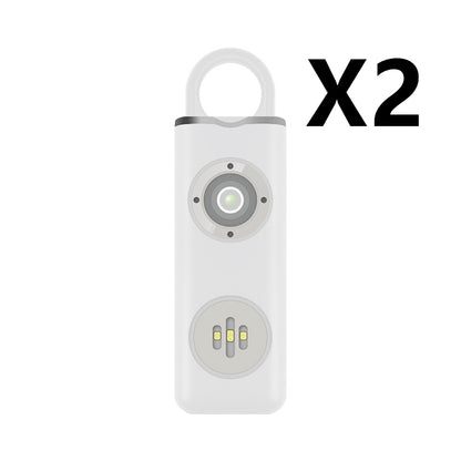 Personal Safety Alarm Keychain for Women – Loud Siren with SOS LED Light