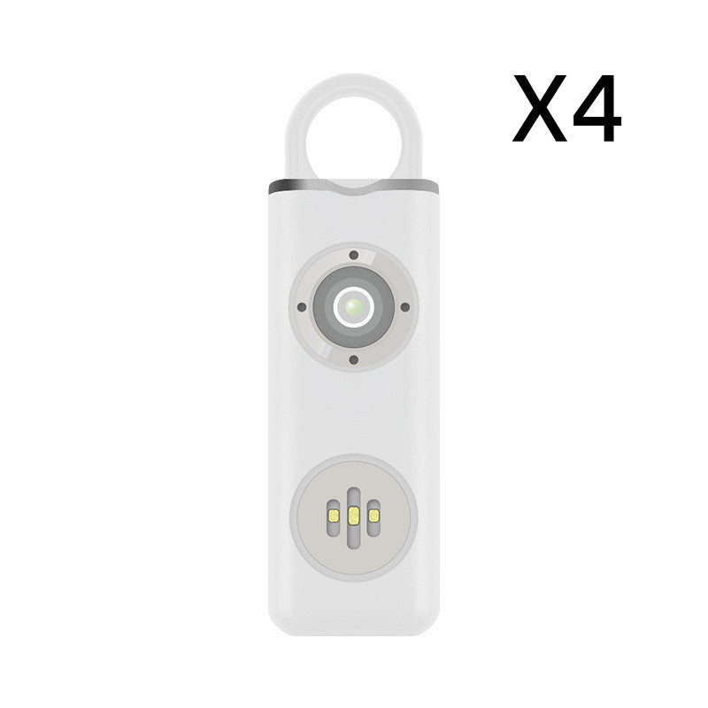 Personal Safety Alarm Keychain for Women – Loud Siren with SOS LED Light