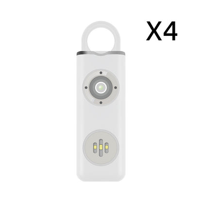 Personal Safety Alarm Keychain for Women – Loud Siren with SOS LED Light