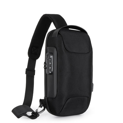 Waterproof Men’s Sling Bag – Crossbody Chest Shoulder Backpack for Travel & Daily Use