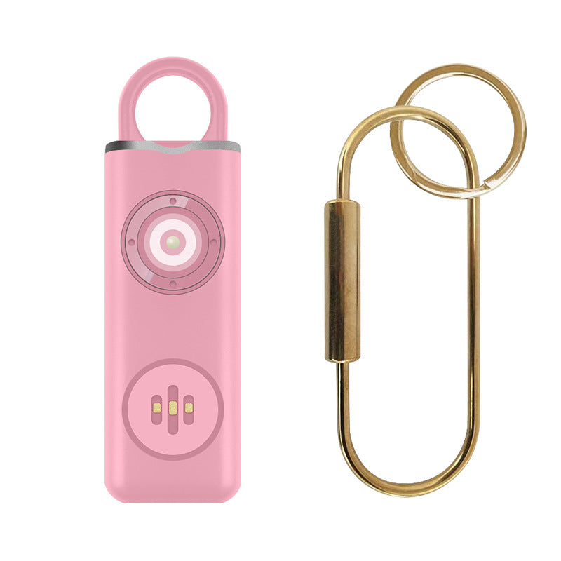 Personal Safety Alarm Keychain for Women – Loud Siren with SOS LED Light