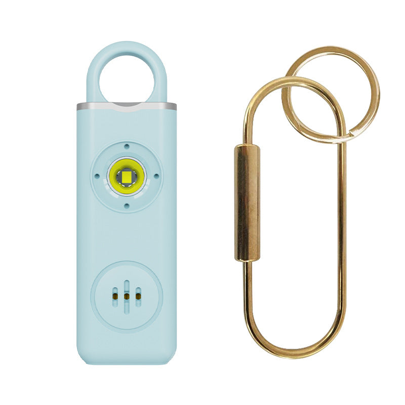 Personal Safety Alarm Keychain for Women – Loud Siren with SOS LED Light