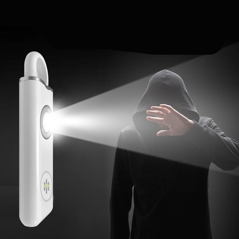 Personal Safety Alarm Keychain for Women – Loud Siren with SOS LED Light