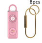 Personal Safety Alarm Keychain for Women – Loud Siren with SOS LED Light